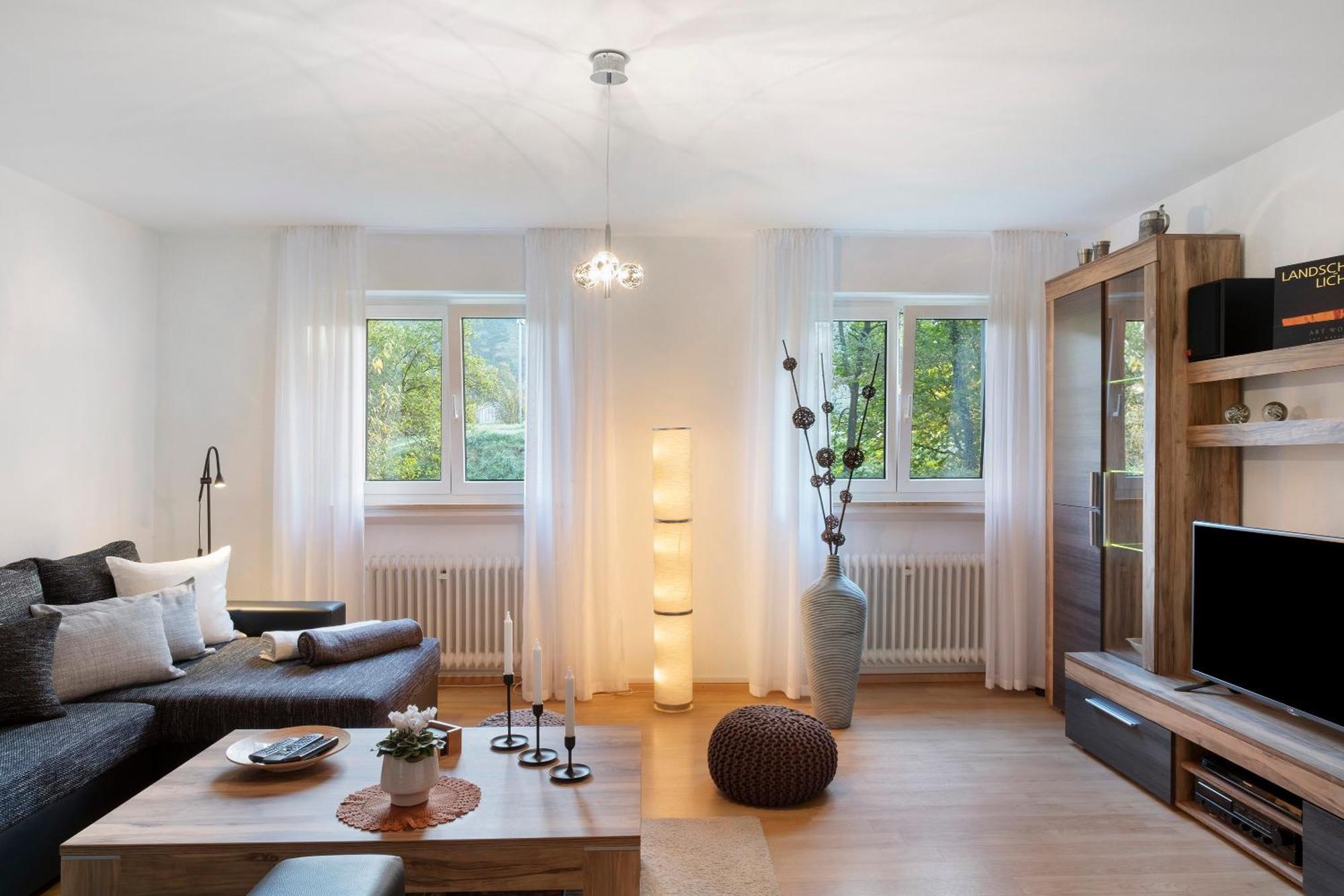 Ferienwohnung Am Dorfbach Merzhausen Bagian luar foto