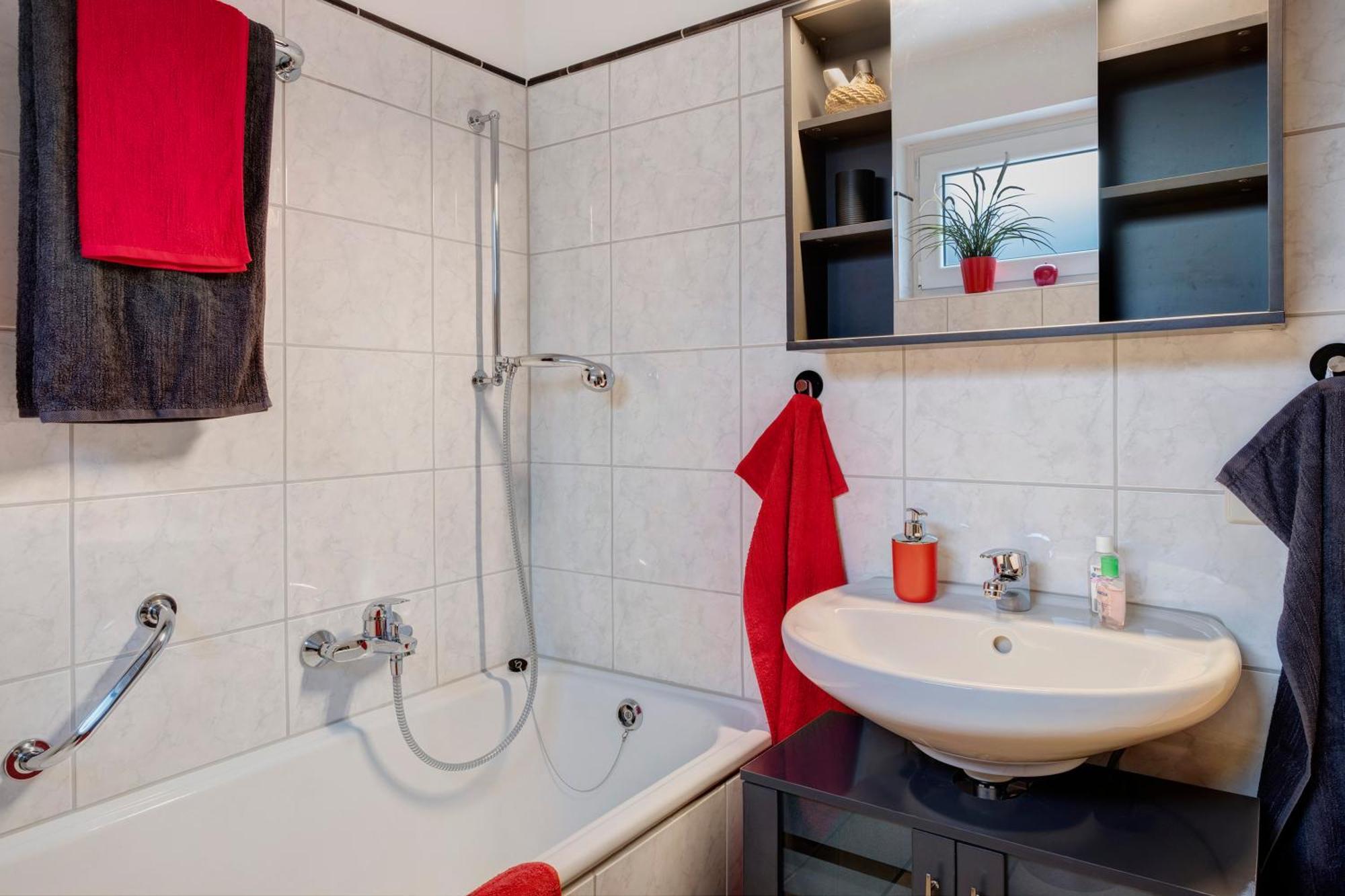 Ferienwohnung Am Dorfbach Merzhausen Bagian luar foto
